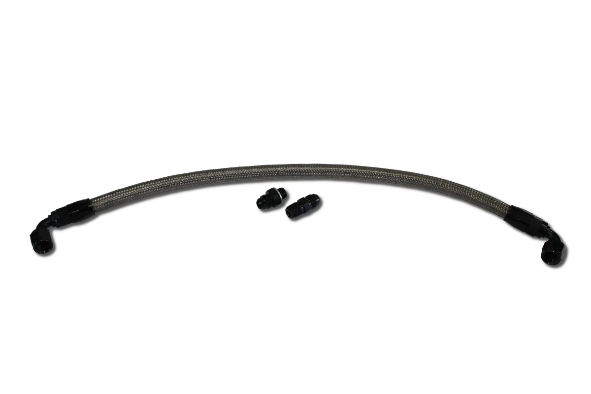 G&R Diesel | 2003-2018 Dodge Ram 5.9L / 6.7L Cummins S300 / S400 Turbo Oil Supply - Standard 18 Inch Line 1