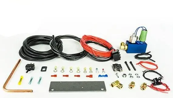 Pacbrake | 24V Hp625 Series Heavy Duty Air Compressor Kit Vertical Pump Head Hp10625v-24 Air Compressor Basic Components Of The Unloader Block Assembly Does Not Include The Pre-Built Wiring Harnesses 1