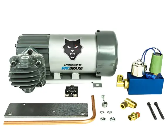 Pacbrake | 12V Hp625 Series Heavy Duty Air Compressor Kit Consists Hp10625h Air Compressor Basic Components Of The Unloader Block Assembly W/ O The Pre-Built Wiring Harnesses 1