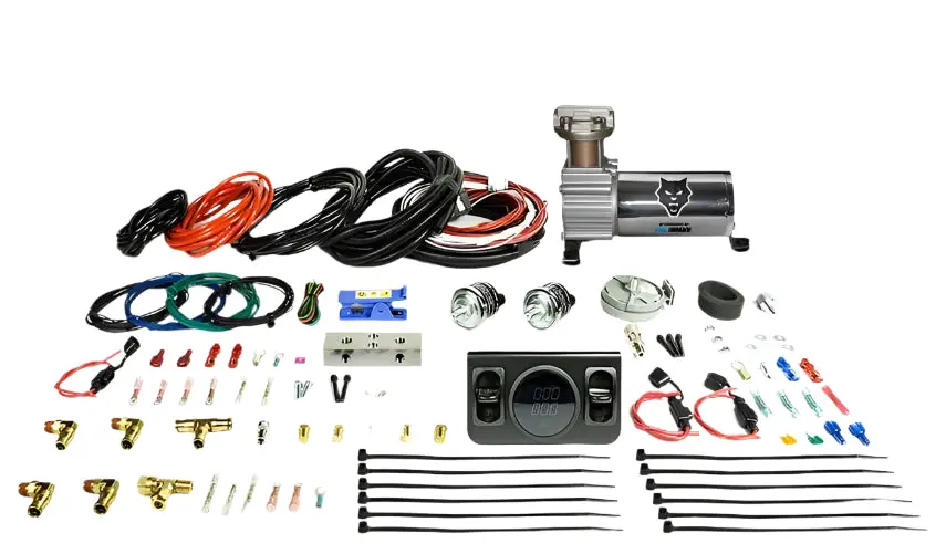 Pacbrake | Premium In Cab Control Kit For Independent Paddle Valve In Cab Control Kit W/ Digital Gauge 1