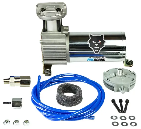 Pacbrake | 12V Hp325 Series Basic Air Compressor Kit Air Compressor And Required Hardware Only 1