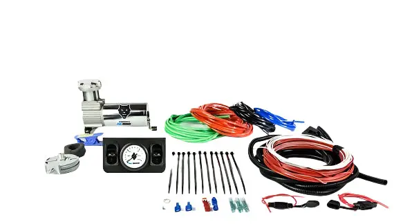 Pacbrake | Premium In Cab Control Kit For Independent Paddle Valve In Cab Control Kit W/ Mechanical Gauge 1