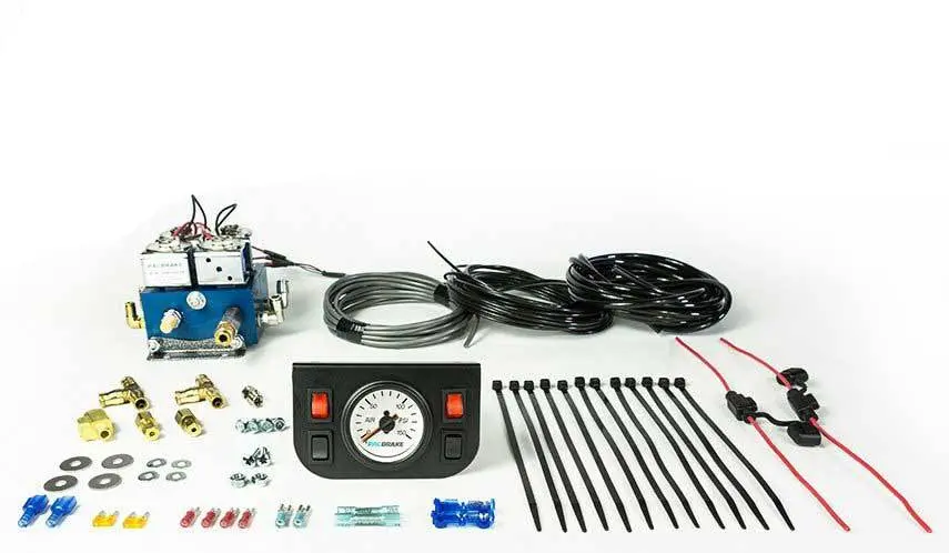Pacbrake | Basic Independent Electrical In Cab Control Kit W/ Mechanical Gauge 1