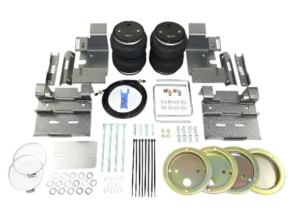 Pacbrake | Hp10368 Double Convoluted Air Springs For 2019-2024 Dodge Ram 3500 1