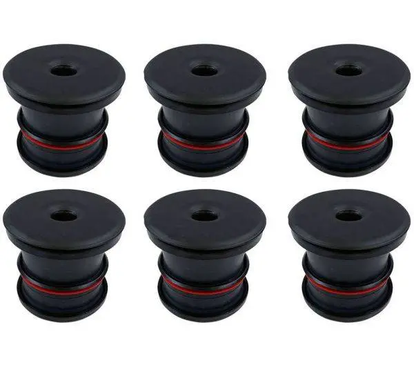 S&B | 2008-2016 Ford F-250 / F-350 6.4L / 6.7L Power Stroke Reg / Extend Cab 6 Pc Silicone Body Mount Kit 1