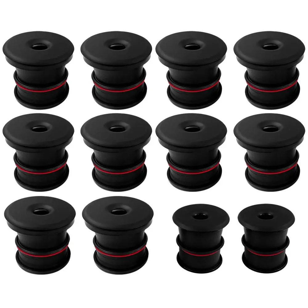S&B | 1999-2003 Ford Excursion 5.4L, 6.8L, 7.3L 12Pc Silicone Body Mount Kit 1