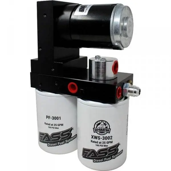 Fass | 2005-2018 & 2021-2022 Dodge Ram 5.9L / 6.7L Cummins Titanium Signature Series Fuel System 100Gph 1
