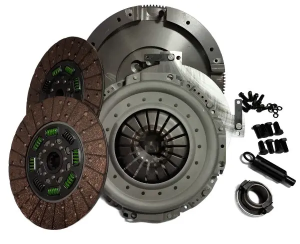 Valair | 2001-2005 Dodge Ram Nv5600 Organic Quiet Dual Disc Clutch Kit - 550Hp 1
