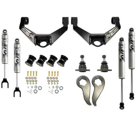 Kryptonite | 2020-2025 Gm 2500 / 3500 Stage 3 Leveling Kit With Fox Shocks 1