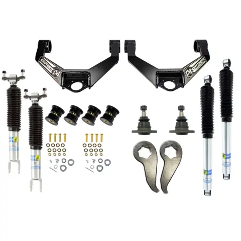 Kryptonite | 2011-2019 Gm 2500 / 3500 Stage 3 Leveling Kit With Bilstein Shocks *Discontinued* 1