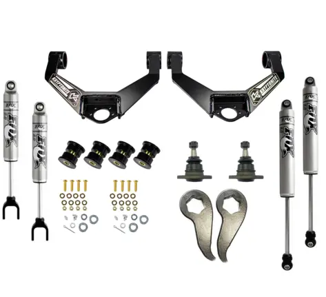Kryptonite | 2011-2019 Gm 2500 / 3500 Stage 3 Leveling Kit With Fox Shocks 1