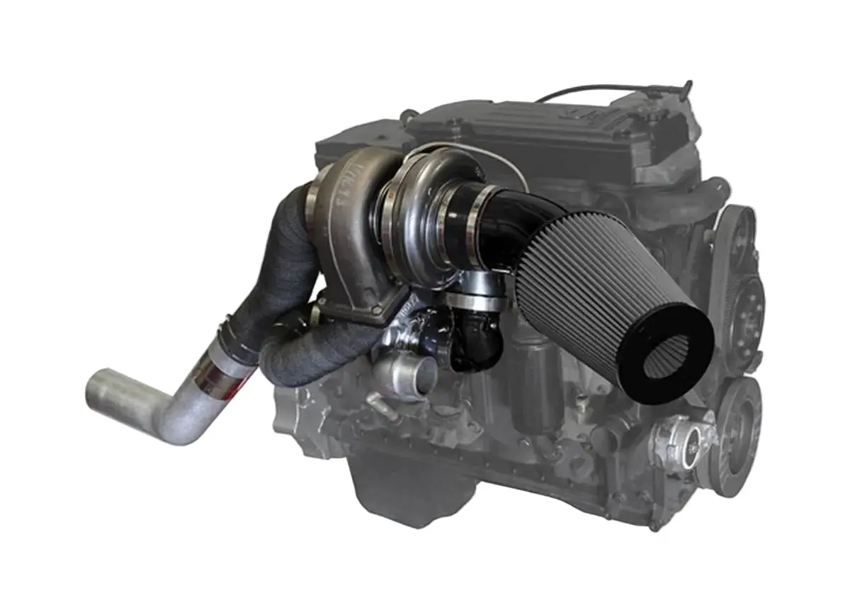 Pusher | 2003-2007 Dodge Ram 5.9L Cummins High Mount Compound Turbo System 1