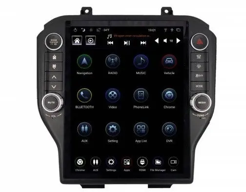 Linkswell | 2015-2023 Ford Mustang Gen 5 T-Style Radio *Discontinued* 1
