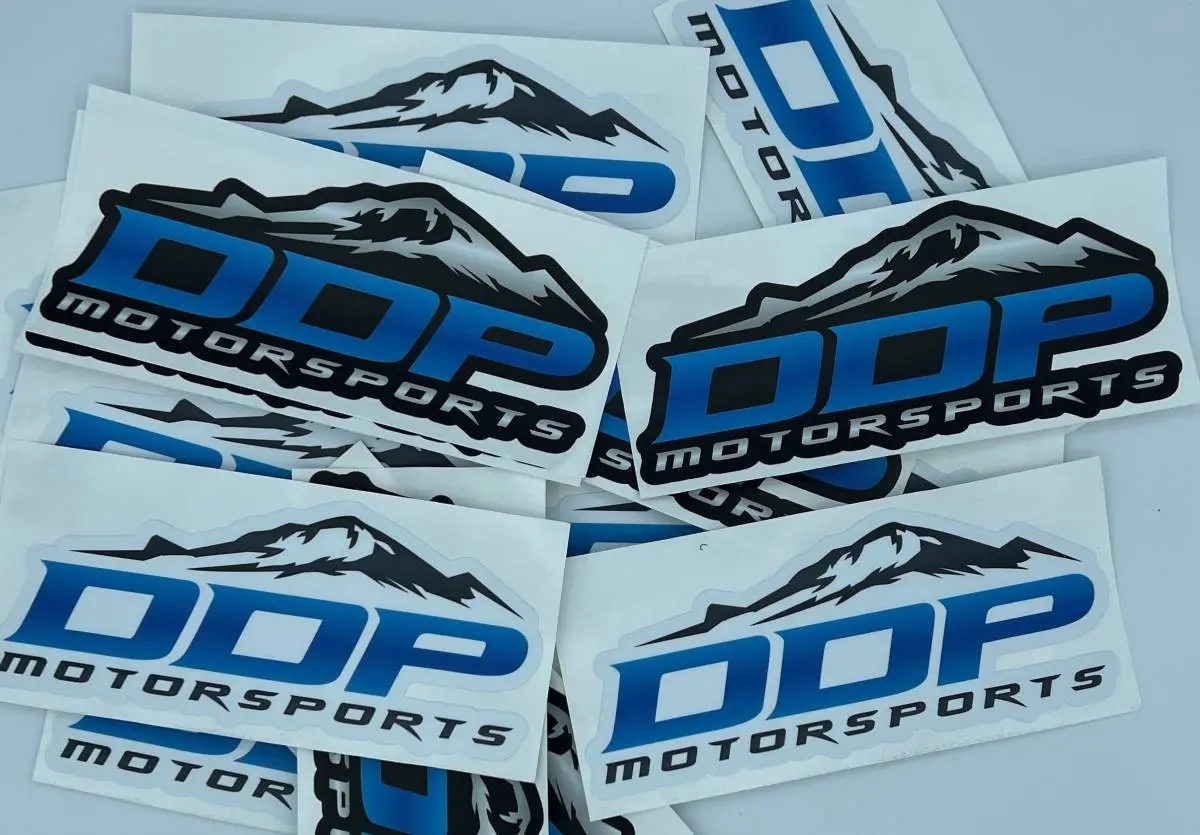 Ddp Motorsports | 8 Inch Window Decal 1