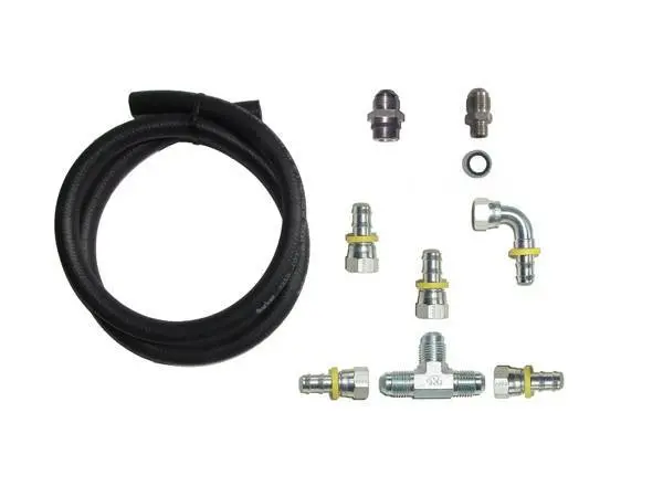 Glacier Diesel Power | 1994-1998 Dodge Ram 5.9 Cummins 1/2 Inch P-Pump Dual Feed Kit 1