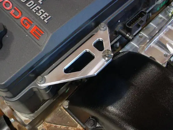 Glacier Diesel Power | 2007.5-2018 Dodge Ram 6.7L Cummins Billet Engine Oil Dipstick Bracket 2