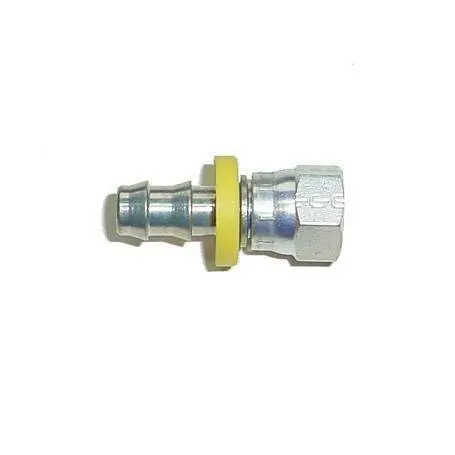 Glacier Diesel Power | Parker -6An Female Swivel X 3/8 Inch Pushlock Fitting (Steel) 1