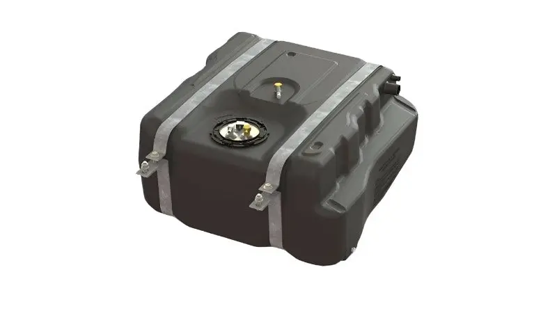 Titan Fuel Tanks | 2017-2021 Ford F350 / F450 / F550 6.7L Power Stroke After Axle Auxiliary Fuel Tank System 1