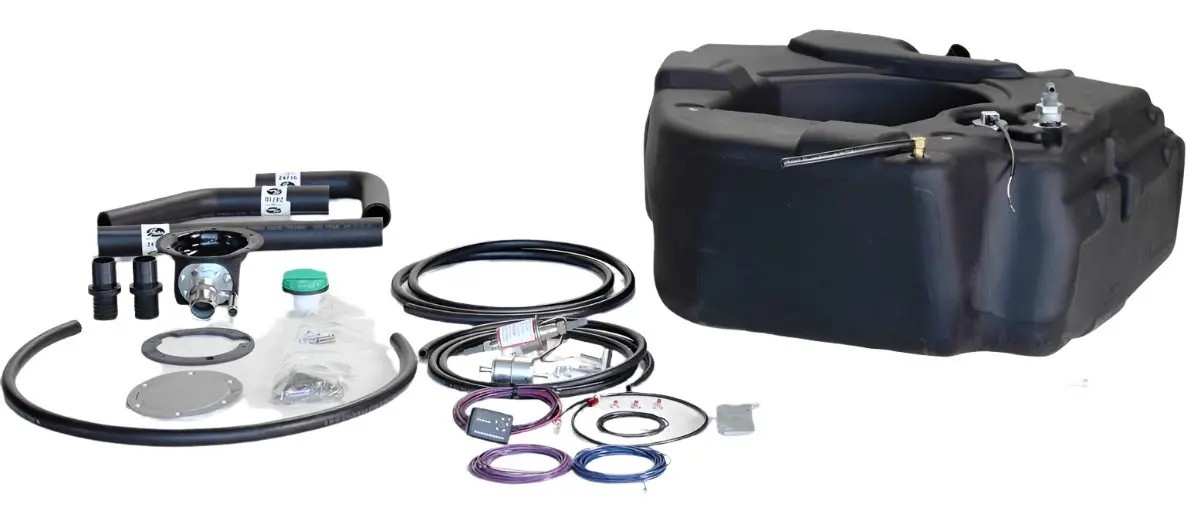 Titan Fuel Tanks | 2013-2021 Dodge Ram 2500 / 3500 6.7L Cummins Spare Tire Auxiliary Fuel System 1
