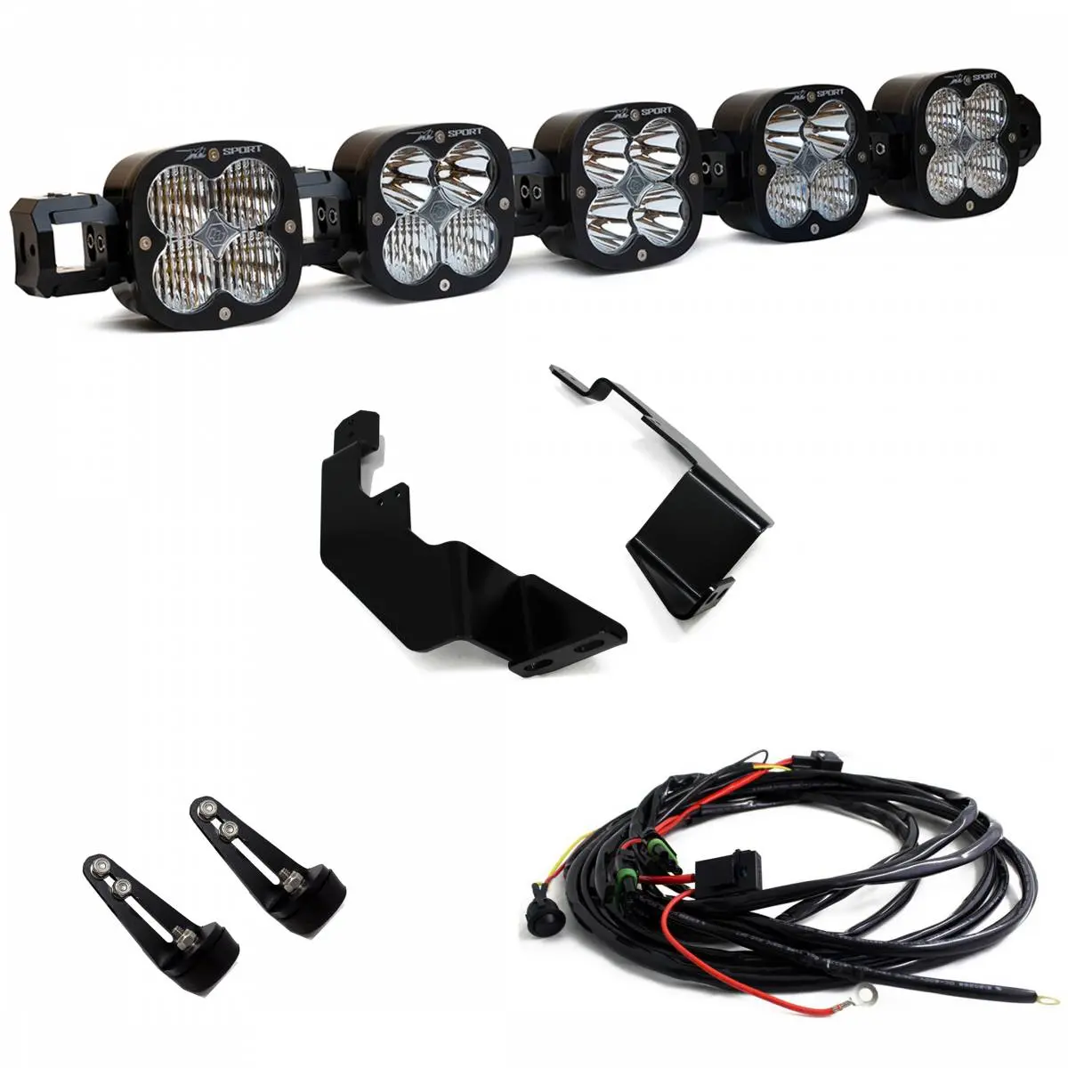Baja Designs | 2016-2023 Toyota Tacoma Clear Xl Linkable Bumper Light Kit 1