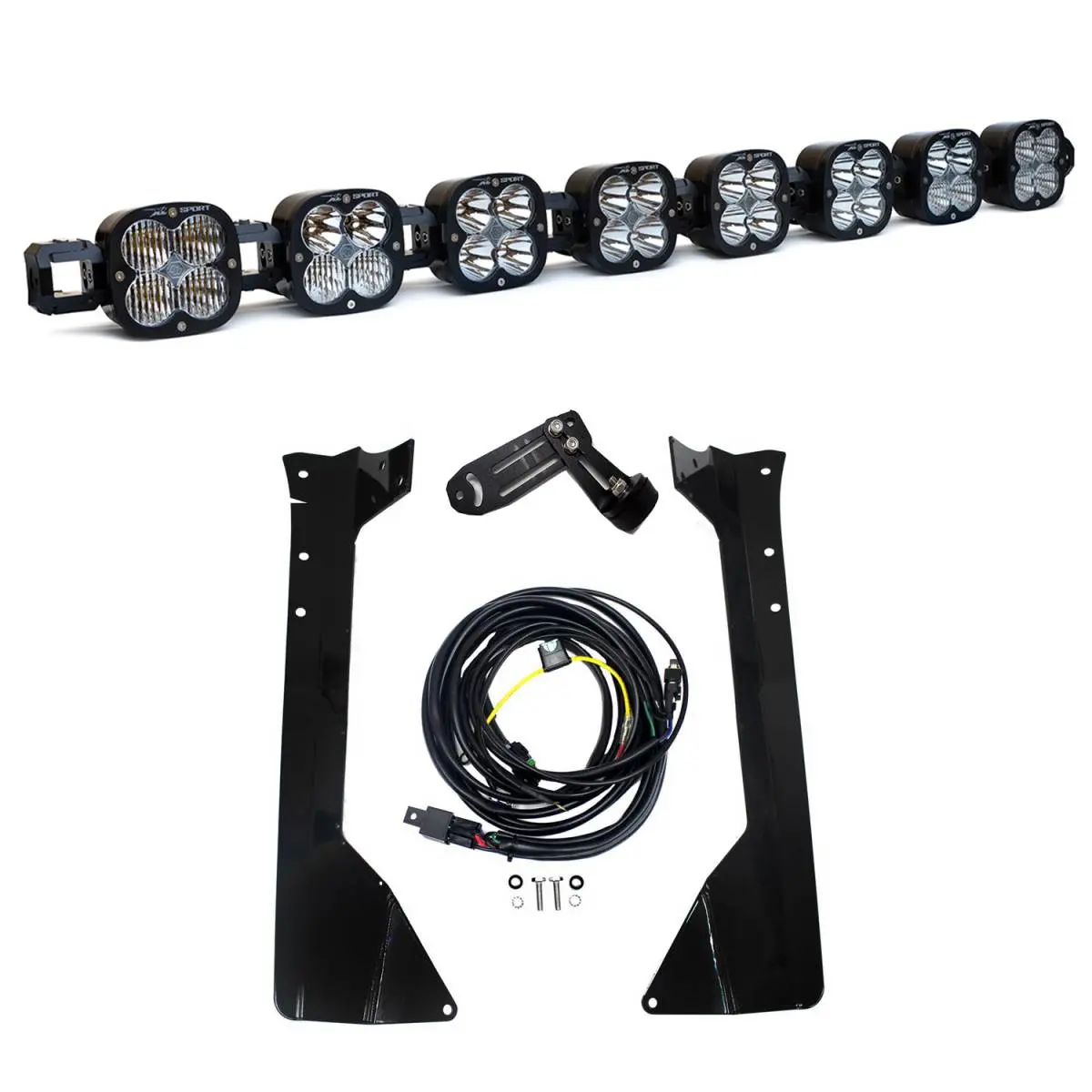 Baja Designs | 2007-2018 Jeep Wrangler Jk Xl Linkable Roof Bar Kit 1