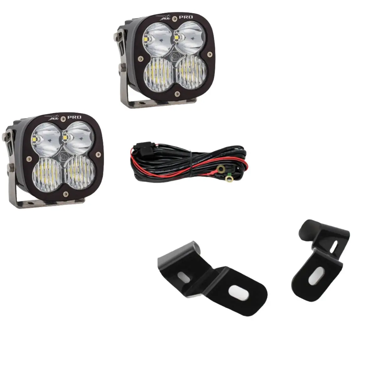 Baja Designs | 2019-2024 Dodge Ram 2500 / 3500 Xl Pro Clear A-Pillar Light Kit 1