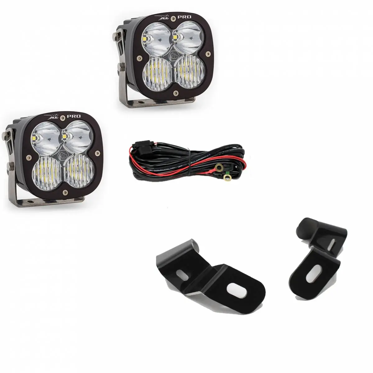 Baja Designs | 2019-2024 Dodge Ram 2500 / 3500 Xl80 Clear Driving / Combo A-Pillar Light Kit 1