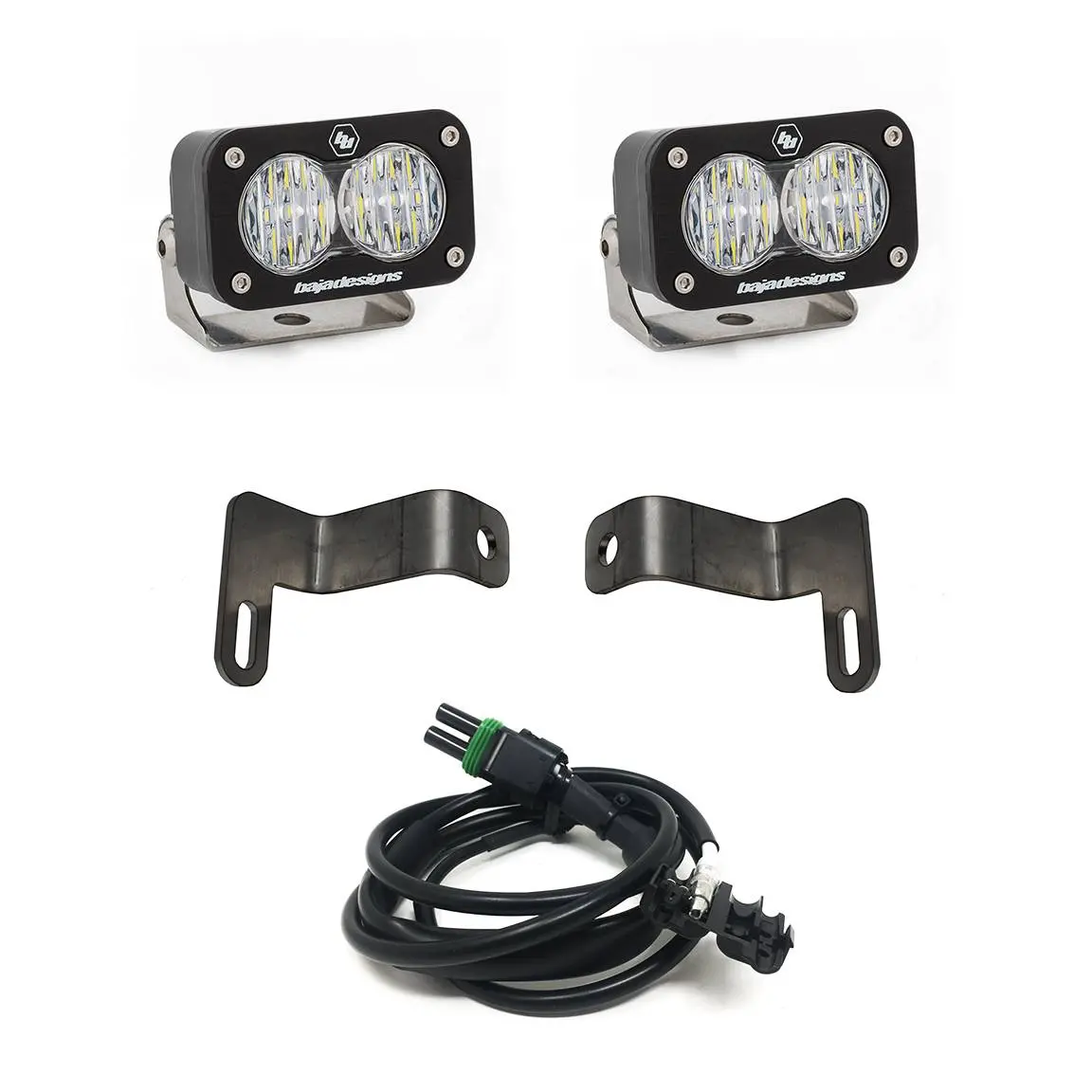 Baja Designs | 2019-2024 Dodge Ram 2500 / 3500 S2 Sport Clear Wide Cornering Dual Reverse Light Kit 1