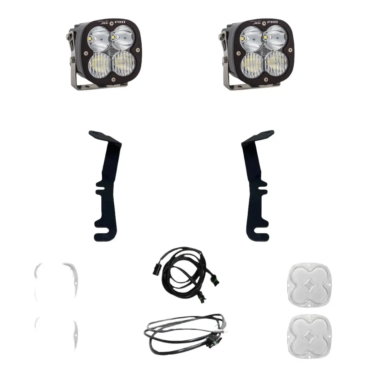 Baja Designs | 2021-2024 Dodge Ram 1500 Trx Xl Pro Clear Driving / Combo A-Pillar Light Kit 1
