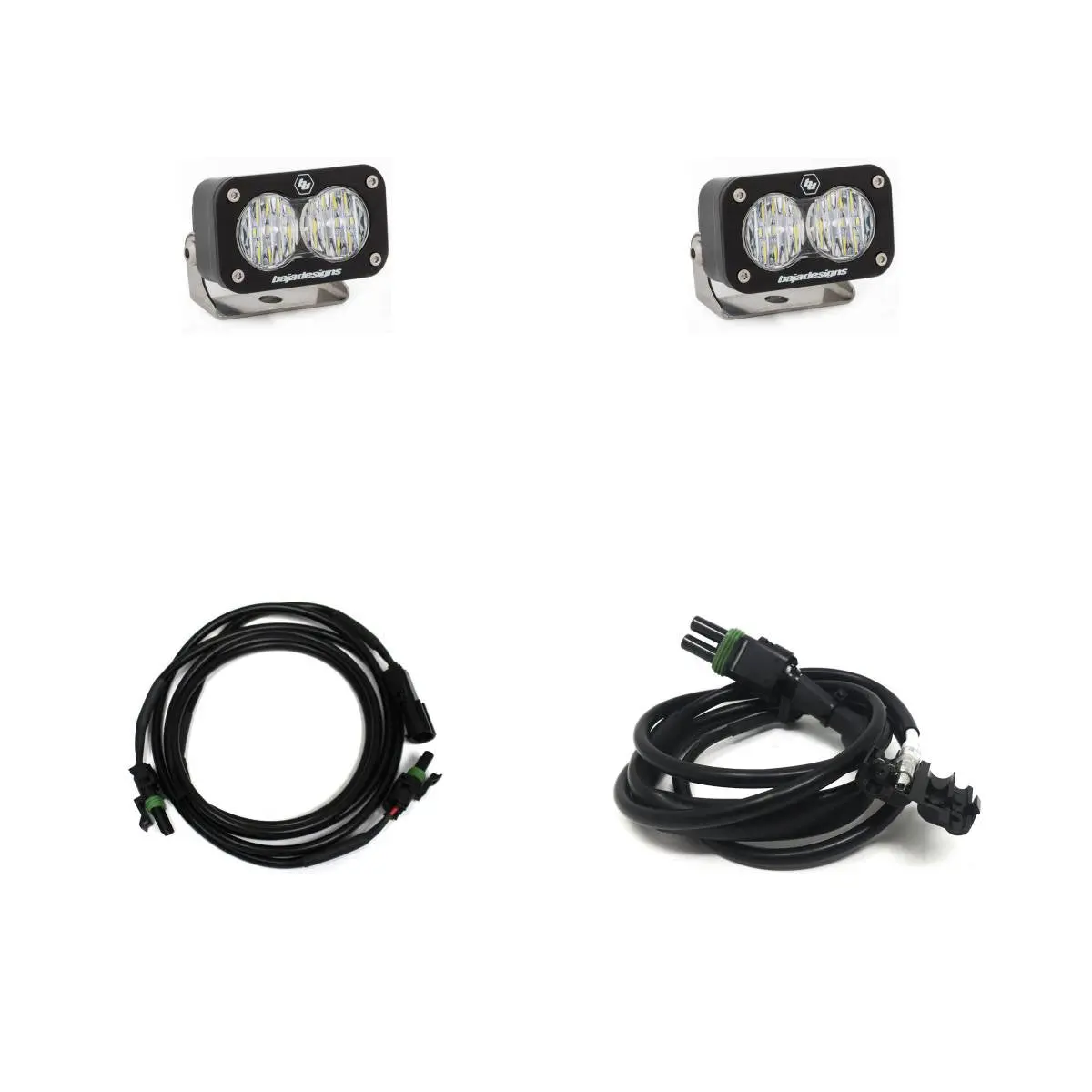 Baja Designs | 2020-2022 Gmc Sierra 2500 / 3500 S2 Sport Clear Wide Cornering Dual Reverse Light Kit 1