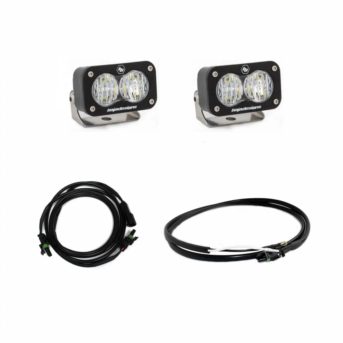 Baja Designs | 2020-2022 Gm Silverado 2500 / 3500 S2 Sport Clear Wide Cornering Dual Reverse Light Kit 1