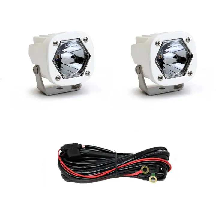Baja Designs | White S1 Spot Laser Pair | 387807Wt 1
