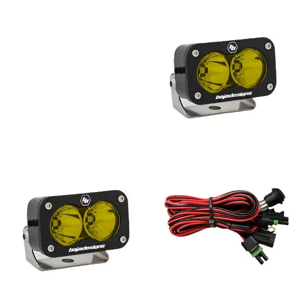 Baja Designs | Amber S2 Pro Driving / Combo Led Light Pair 1