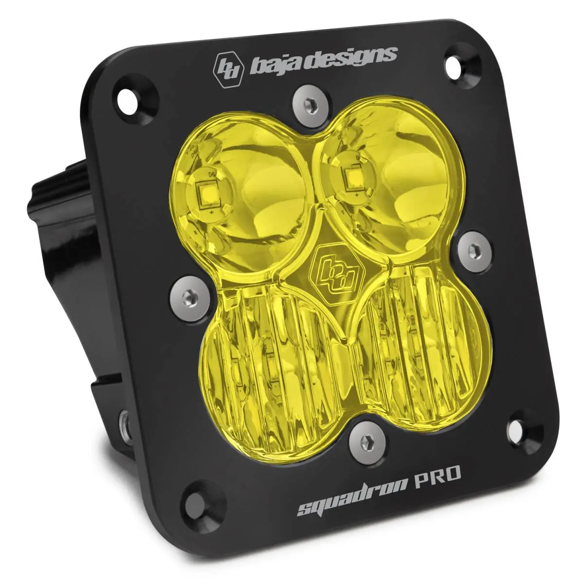 Baja Designs | Amber Squadron Pro Flush Mount Driving Led | 491013 1
