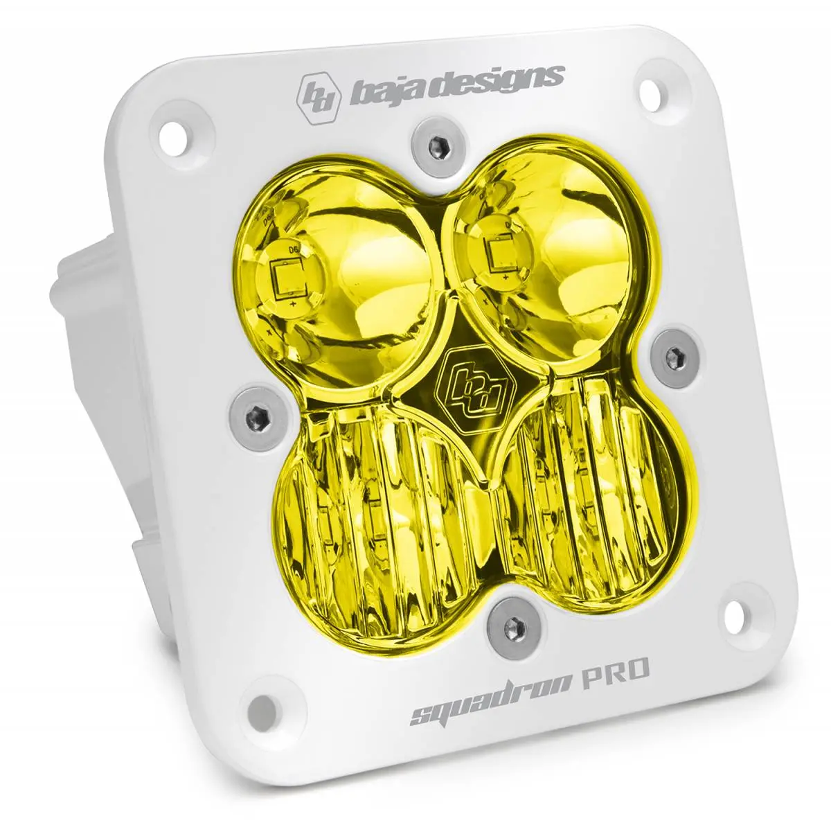 Baja Designs | White Amber Squadron Pro Flush Mount Driving Led | 491013Wt 1