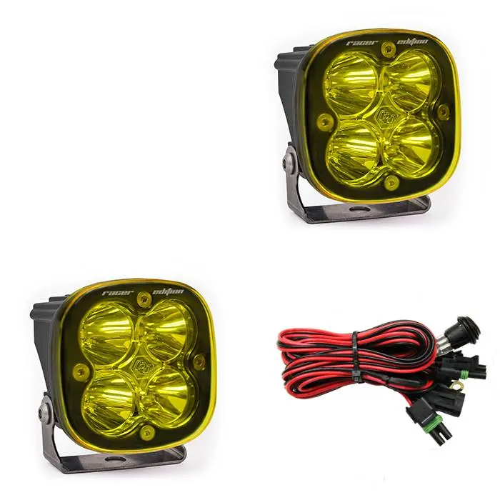 Baja Designs | Amber Squadron Racer Edition Spot Led Pair | 727811 1