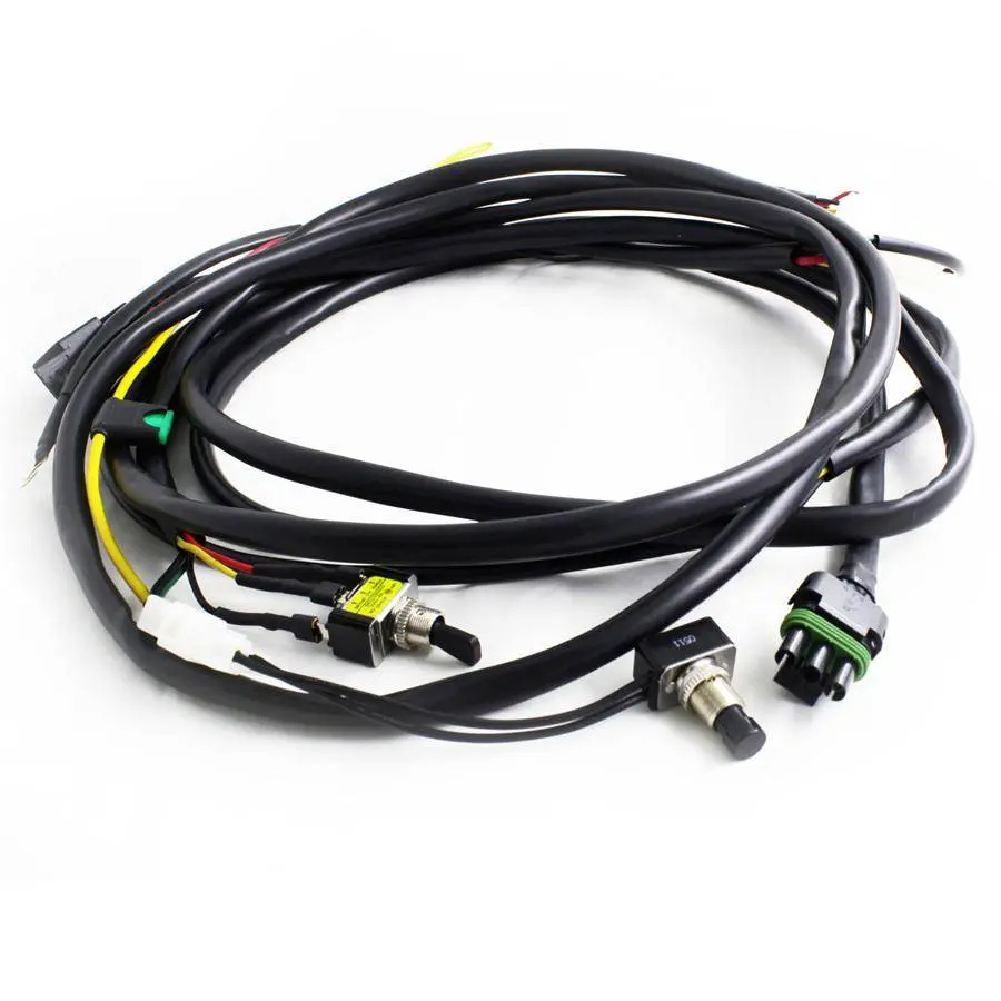Baja Designs |  Onx6/Xl Hi-Power W/Mode Switch 2-Light Max (355 Watts) Wiring Harness - Universal 1