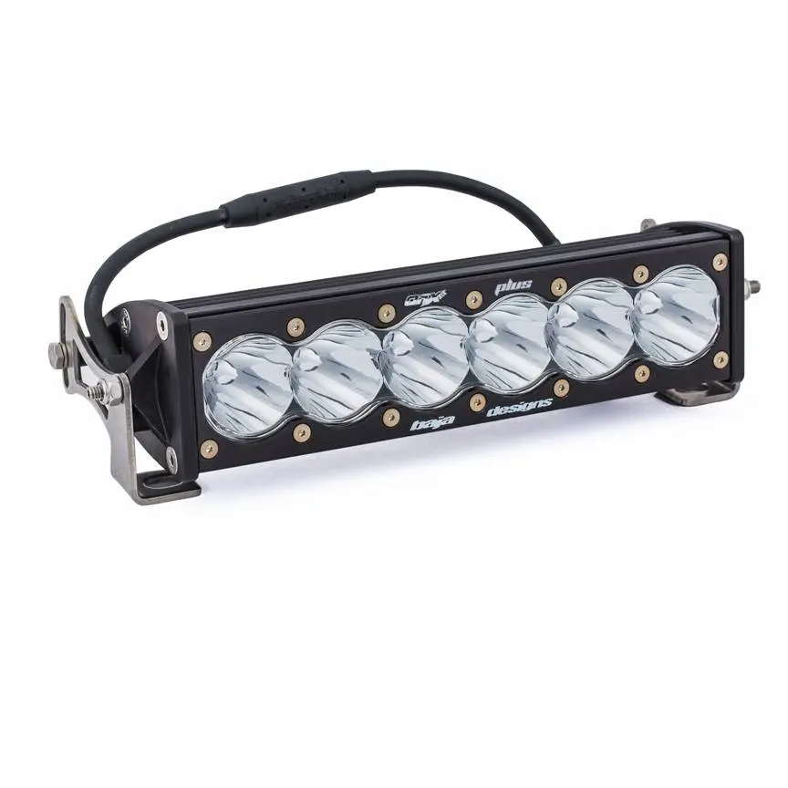 Baja Designs | White Onx6+ 10 Inch Straight Wide Driving Led Light Bar | 451004 1
