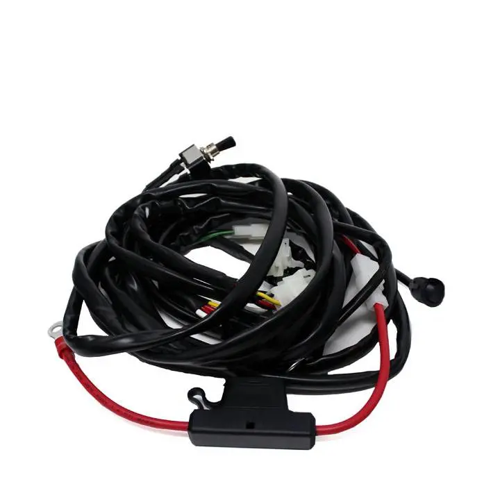 Baja Designs | Onx6 Hybrid Laser / S8 Wiring Harness With Mode - 1 Bar | 640122 1
