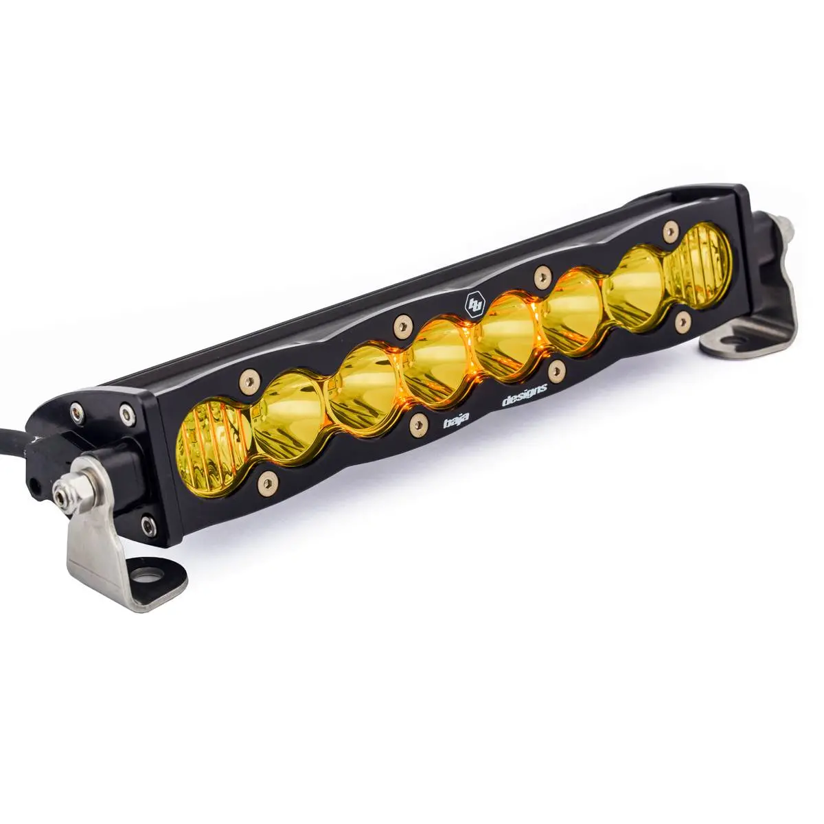 Baja Designs | Amber S8 10 Inch Driving / Combo Led Light Bar | 701013 1