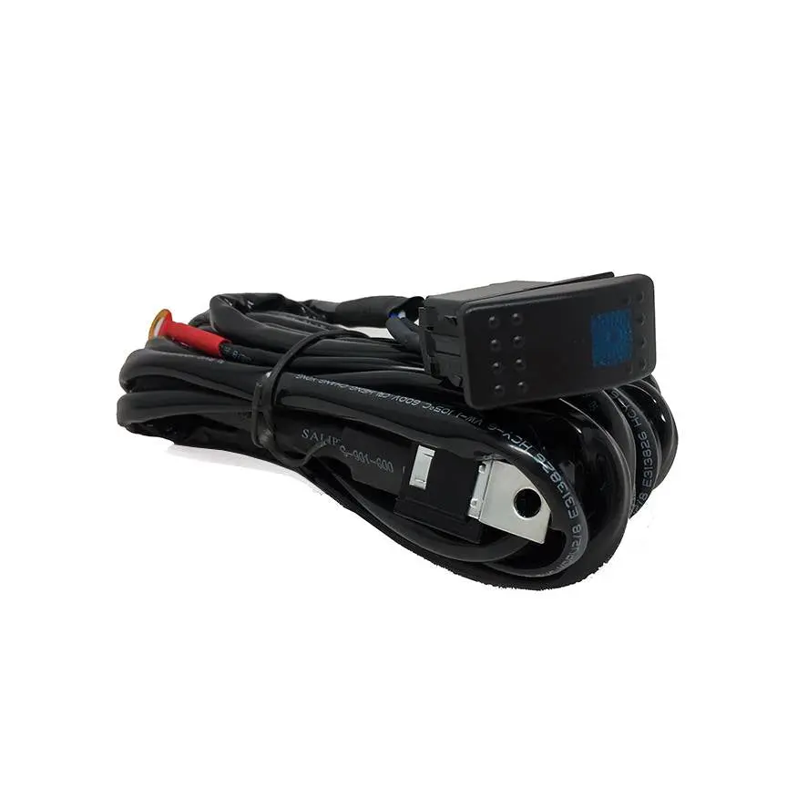 Baja Designs |  Onx6/S8 (10"-30") / Xl Utv On/Off Rocker Switch Wiring Harness - Universal 1