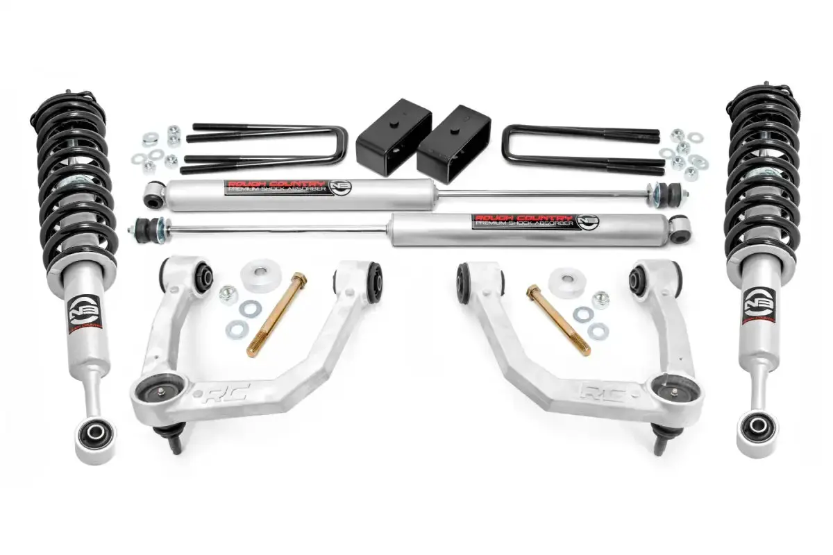 Rough Country | 2005-2023 Toyota Tacoma 4Wd 3.5 Inch Lift Kit - Lifted Struts With N3 Shocks 1