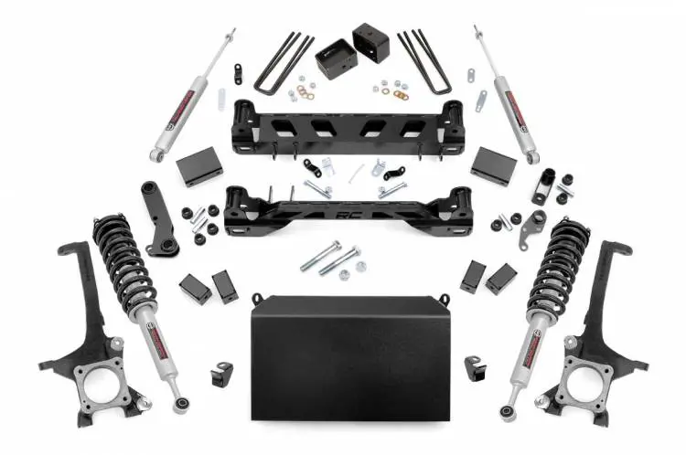 Rough Country | 2016-2021 Toyota Tundra 4Wd 6 Inch Lift Kit - Lifted Struts With N3 Rear Shocks 1
