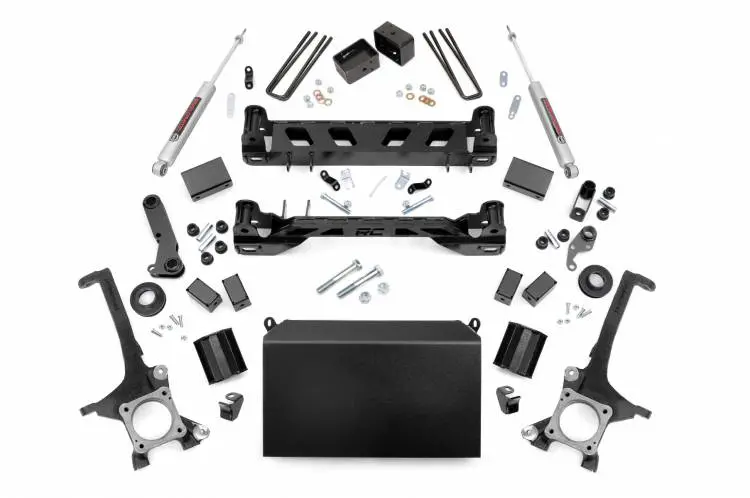 Rough Country | 2007-2015 Toyota Tundra 2Wd / 4Wd 6 Inch Lift Kit - Strut Spacers With N3 Rear Shocks 1