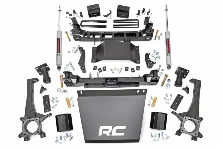 Rough Country | 2016-2023 Toyota Tacoma 2Wd / 4Wd 6 Inch Lift Kit - Strut Spacers With N3 Shocks 1