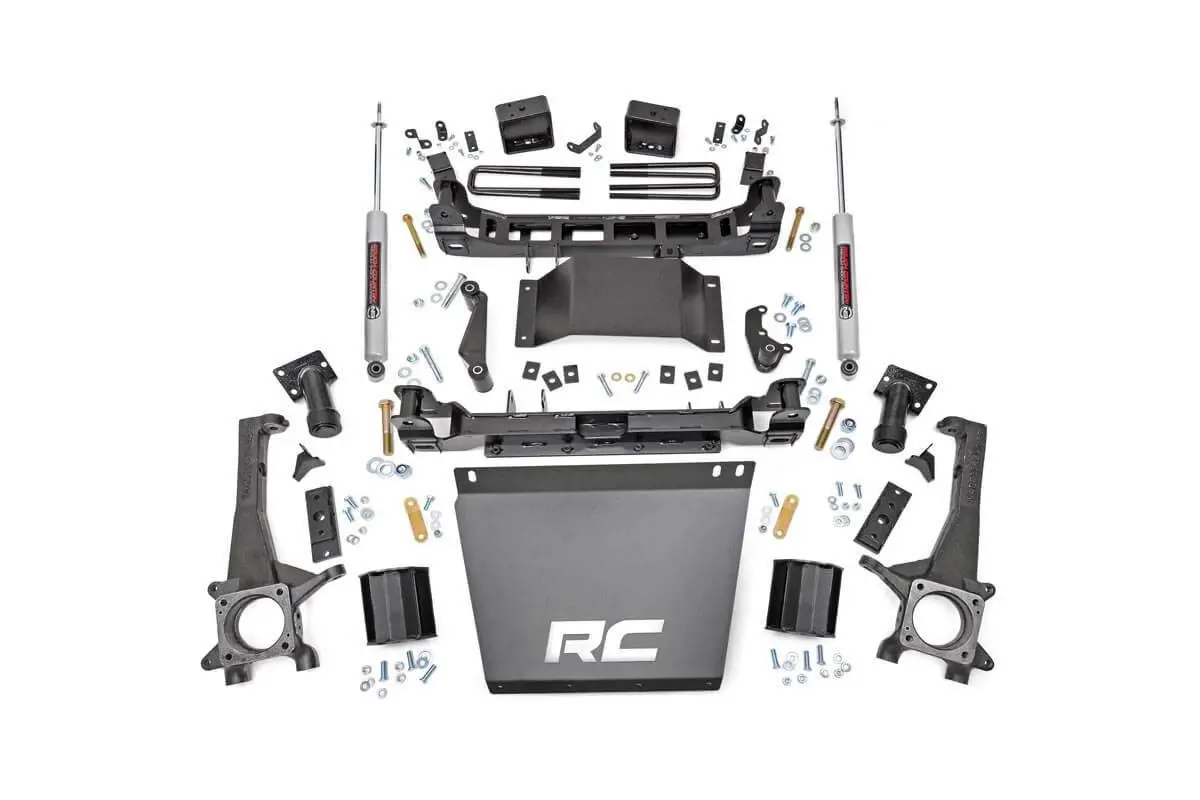 Rough Country | 2005-2015 Toyota Tacoma 2Wd / 4Wd 6 Inch Lift Kit With Strut Spacers / Rear N3 Shocks 1