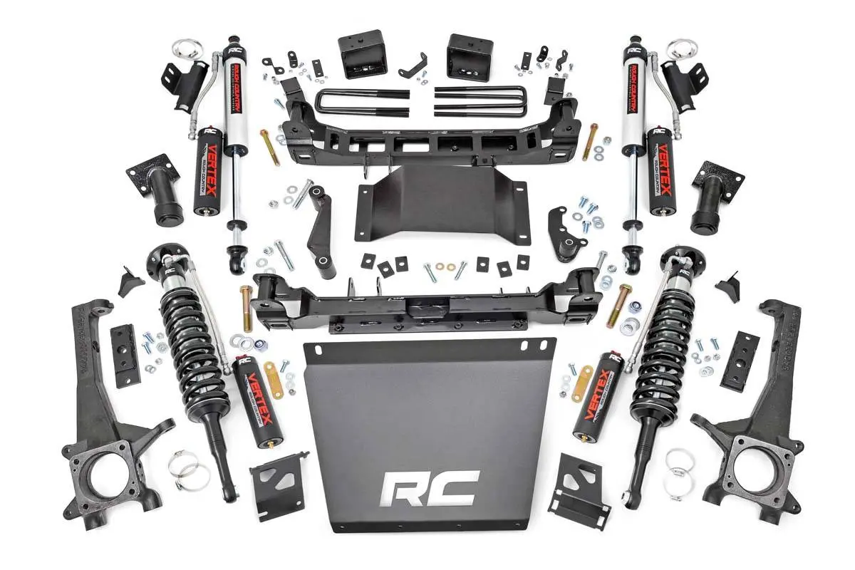 Rough Country | 2005-2015 Toyota Tacoma 2Wd / 4Wd 6 Inch Lift Kit With Vertex Coilovers / Rear Vertex Shocks 1