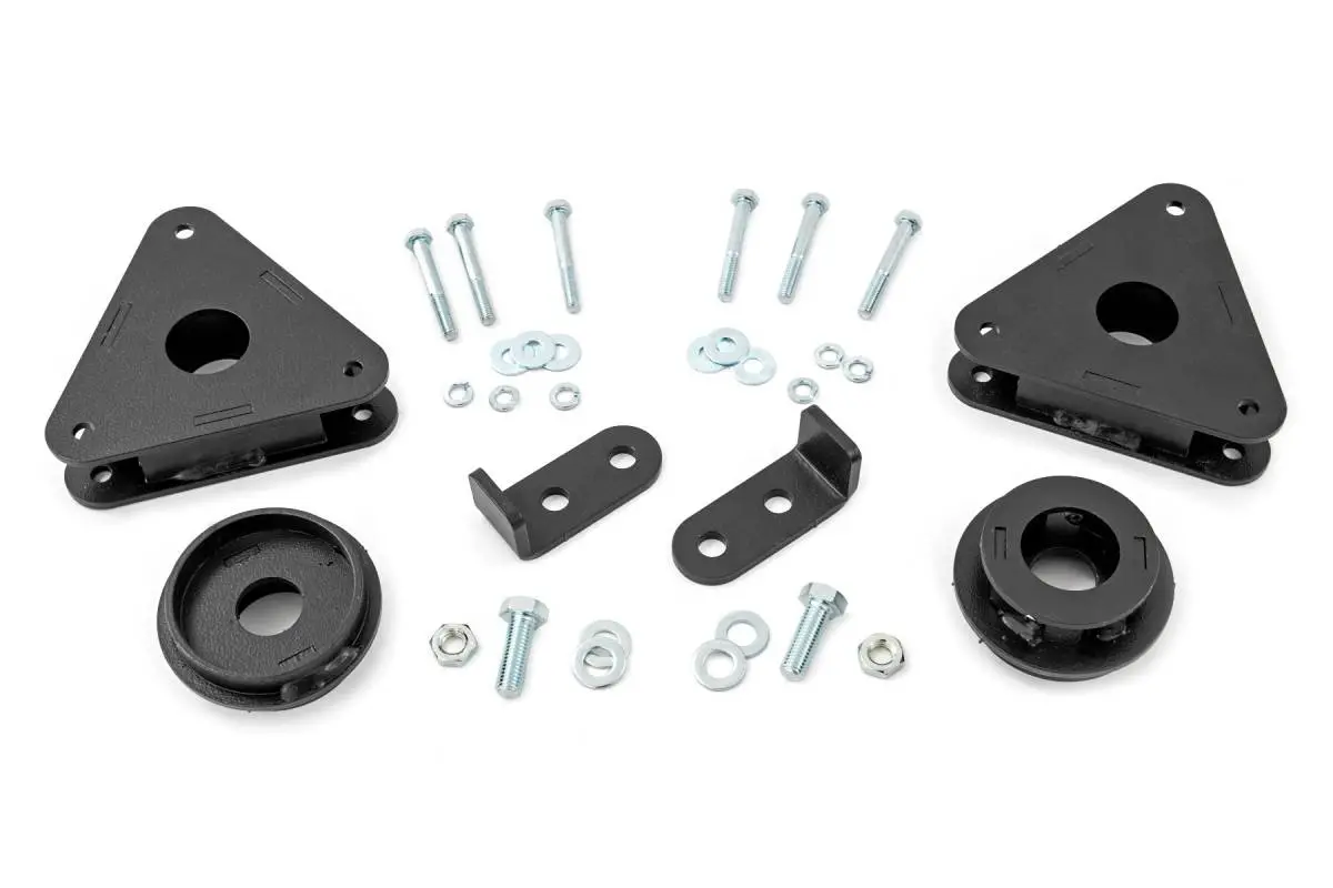 Rough Country | 2014-2020 Nissan Rogue 4Wd 1.5 Inch Lift Kit - Strut Spacers 1