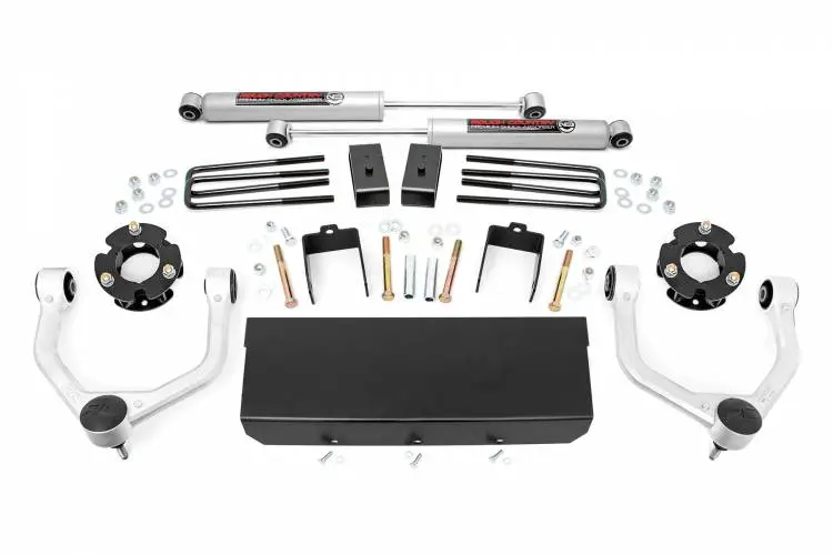 Rough Country | 2016-2024 Nissan Titan Xd 2Wd / 4Wd 3 Inch Lift Kit - N3 Shocks 1