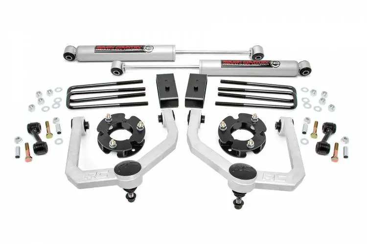 Rough Country | 2004-2024 Nissan Titan 2Wd / 4Wd 3 Inch Lift Kit - No Struts - N3 Shocks 1